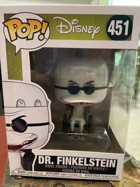 Funko Disney Dr. Finkelstein Pop! Vinyl Figure White and Black